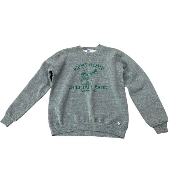 Vintage 80s Russell Athletic School Band Sweatshirt USA / Women’s Medium - - Picture 2 of 4